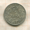 1/2 марки Германия 1914г
