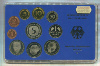 Годовой набор монет. ПРУФ. Германия. Мюнхен 1980г