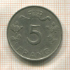 5 франков. Люксембург 1949г