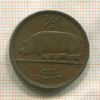 1/2 пенни. Ирландия 1942г