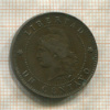 1 сентаво. Аргентина 1890г