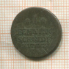 1 пфеннинг. Брауншвейг-Вольфенбюттель 1785г