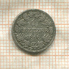 1 крейцер. Бавария 1866г