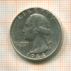 1/4 доллара. США 1964г