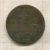 1/2 штубера. Юлих-Берг 1794г