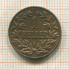 1 геллер. Немецкая Восточная Африка 1910г