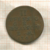 2 пфеннига. Рейсс 1761г