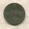 1 грош. Саксония 1850г