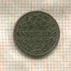 1 крейцер. Гессен 1866г
