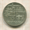 10 марок. Финляндия 1967г