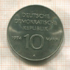 10 марок. ГДР 1974г