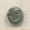 Обол. Мизия Лампсак. 4 в. до н.э. Янус/Афина