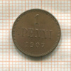 1 пенни 1907г