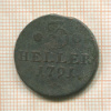 3 геллера. Гессен-Кассель 1791г