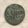 1/48 талера. Пруссия. 1733г