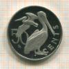 50 центов. Британские Виргинские острова. ПРУФ 1974г