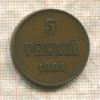 5 пенни 1889г