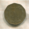 50 песо. Чили 2000г