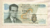 20 франков. Бельгия 1964г