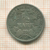 1/2 марки. Германия 1907г