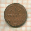1 пфенниг. Росток 1797г