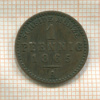 1 пфенниг. Саксен-Веймар-Эйзенах 1865г