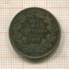 2 1/2 сантима. Люксембург 1901г