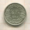 1/2 франка. Швейцария 1964г