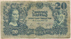 20 шиллингов. Австрия 1945г