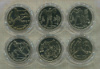 1 рубль. Барселона 1992. ПРУФ. 6 шт. 1991г
