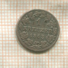 1 крейцер. Бавария 1863г