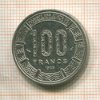 100 франков. Габон 1985г
