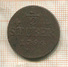 1/2 штубера. Юлих-Берг 1794г