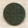 3 пфеннига. Пруссия 1760 ?г