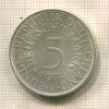 5 марок. Германия 1974г