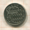 1/2 франка. Монако 1982г