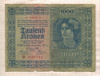 1000 крон. Австро-Венгрия 1922г