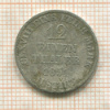 1/12 талера. Ганновер 1851г