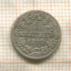 1 крейцер. Бавария 1870г