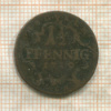 1 1/2 пфеннига. Саксен-Гота-Альтенбург 1759 ?г