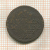 1 геллер. Гессен-Кассель 1728г
