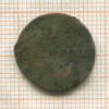 1 пфеннинг. Росток 1815г
