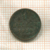 1 геллер. Бавария 1850г