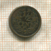 1/2 цента. Нидерланды 1917г