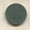 10 геллеров. Чехия и Моравия 1942г