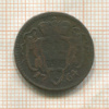 1 крейцер. Австрия 1764г