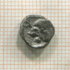 Обол. Мизия. Кизик. 5 в. до н.э. Лев/кабан