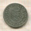 2 реала. Перу 1827г