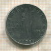 100 лир. Ватикан 1956г