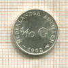 1/10 гульдена. Нидерландские Антильские острова 1962г